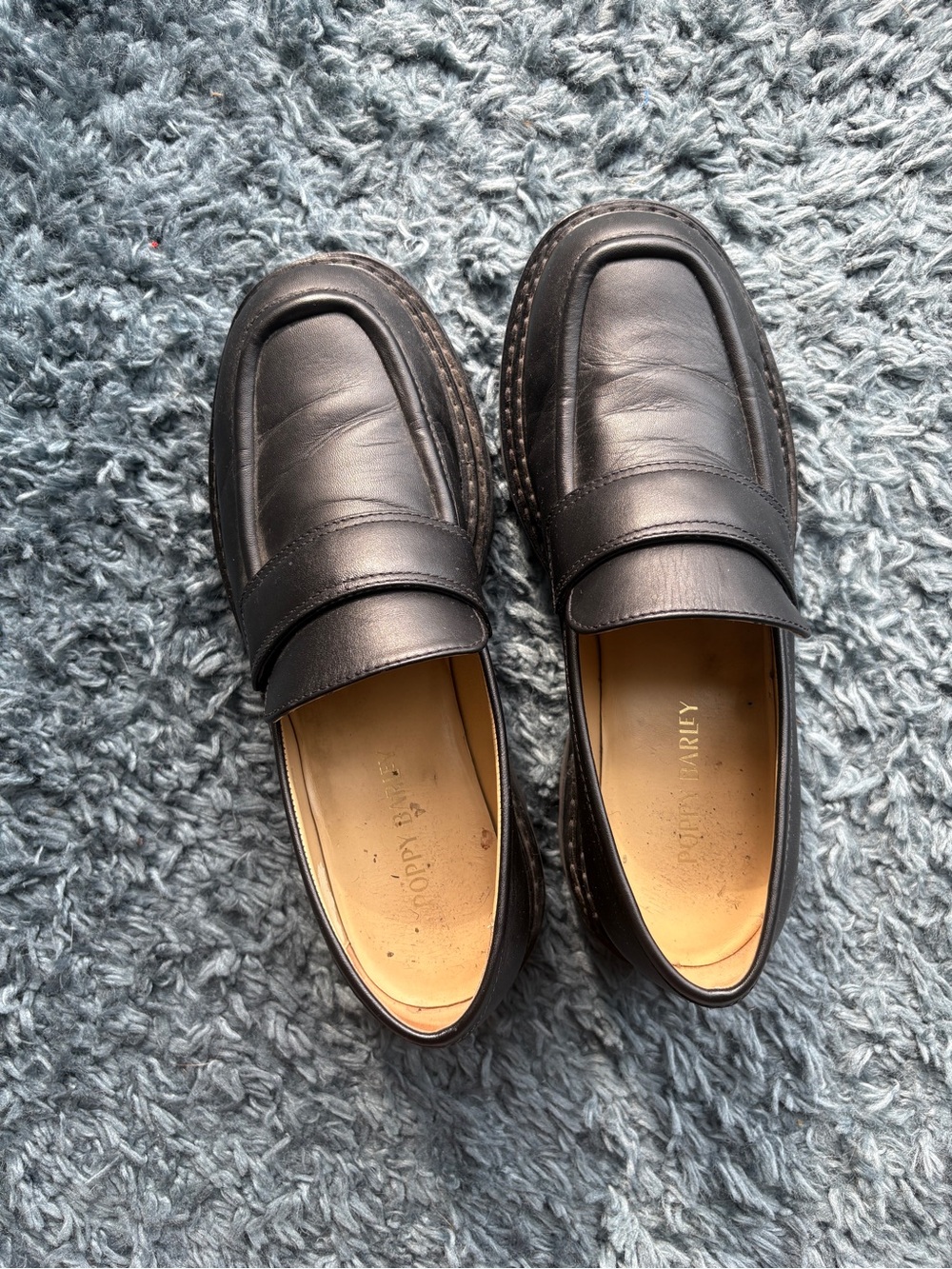 Poppy Barley Black Replay Loafers